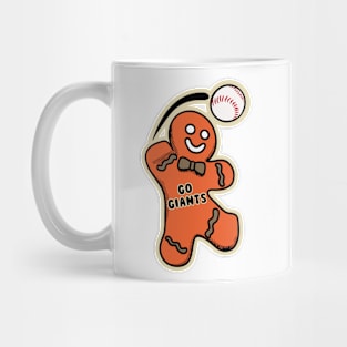 San Francisco Giants Gingerbread Man Mug